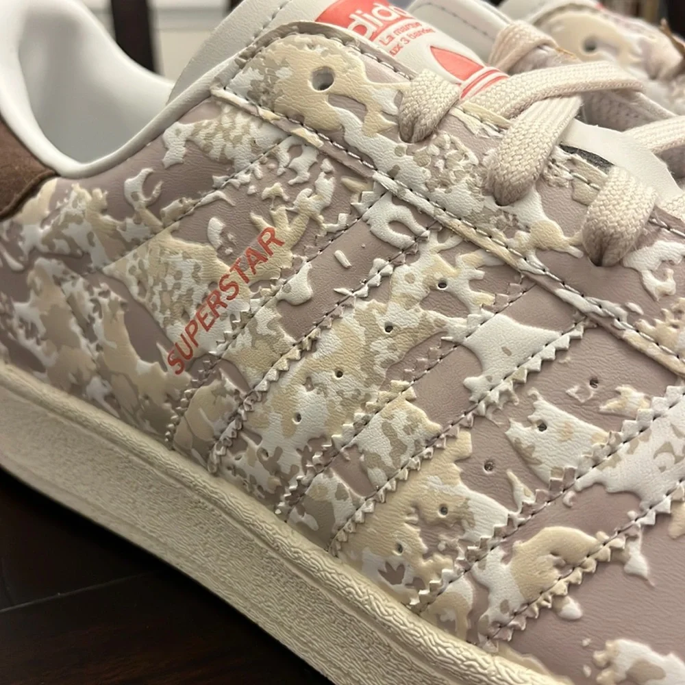Adidas Superstar IG3082 Shoes Sneakers new Camo Camouflage Mens Size 10
